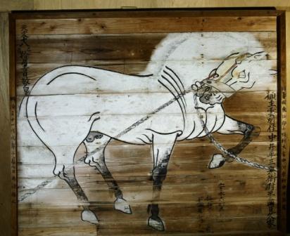 長谷寺の絵馬群の写真