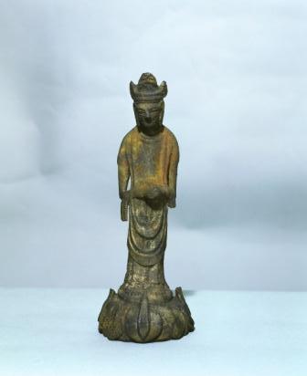 銅造十一面観音立像 /とっとり文化財ナビ /とりネット /鳥取県公式 