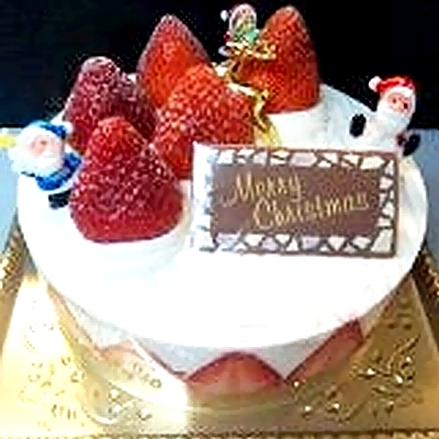 クリスマス・ショートケーキの写真